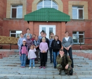 Фотография на память с частью слушателей лекции