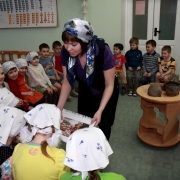 Занятия в православном детском саду